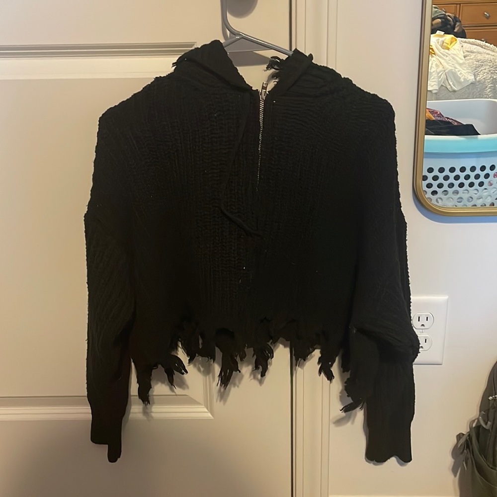 Cropped Black Jacket